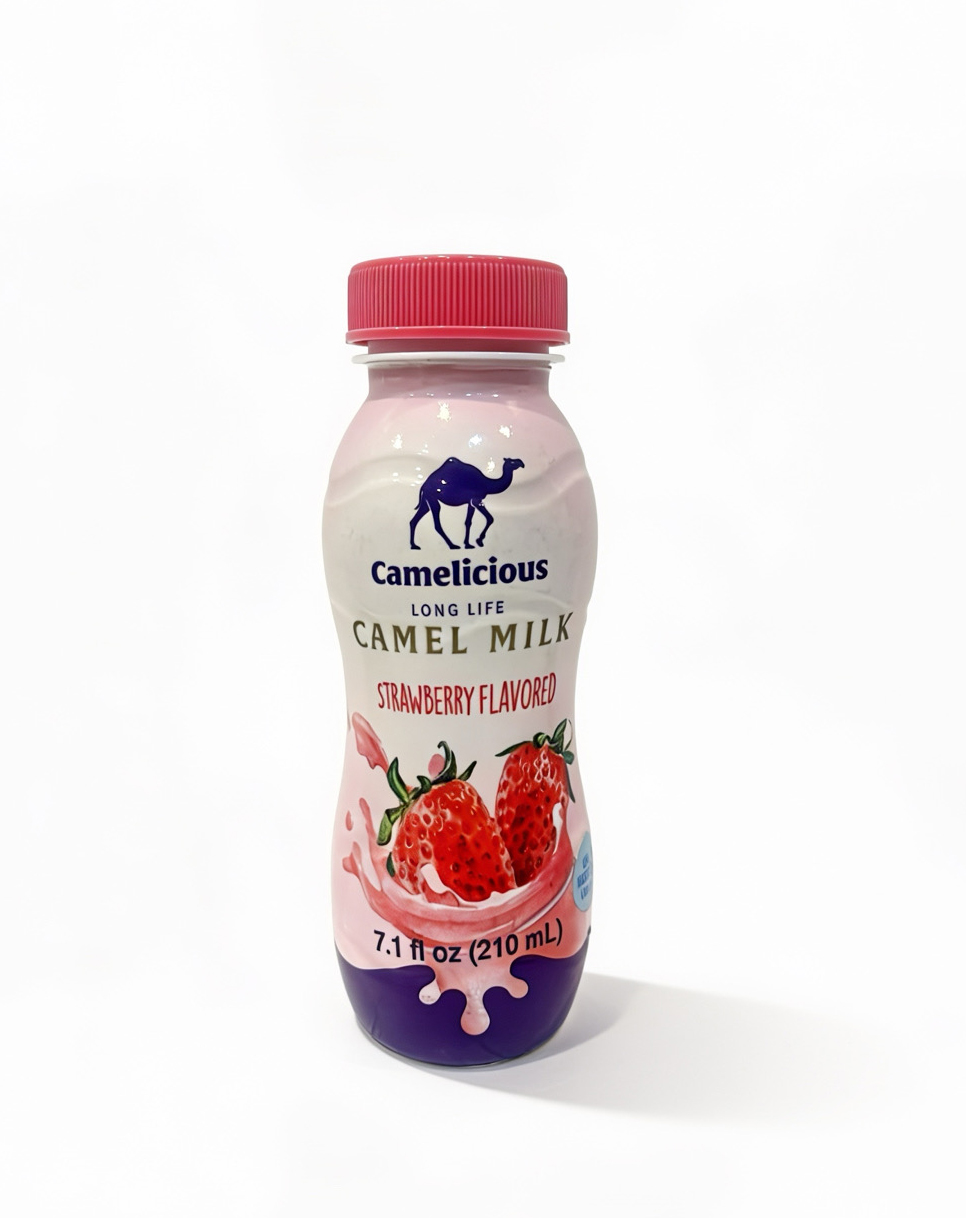 Camelicious_210mm_Strawberry Flavoured _ Long life Milk